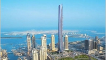 Cтроительство самого высокого жилого здания в мире возобновилось в Дубае