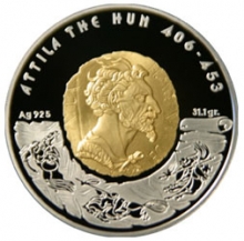 Казахстанская монета «Аттила» получила признание на выставке в Берлине