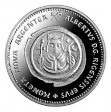 Банк Латвии выпустил в обращение юбилейную монету