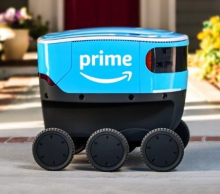 Компания Amazon запустила шестиколесного робота-курьера