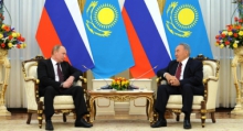 Нурсултан Назарбаев встретился с Владимиром Путиным
