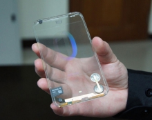 Прозрачный смартфон появится на рынке до конца года
