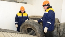 Первый в Казахстане завод по переработке автошин открылся в Кызылорде