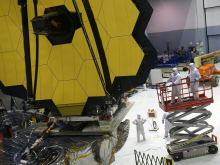 Дали развернуться - NASA успешно испытала солнцезащитный экран космического телескопа Джеймс Уэбб