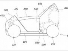 Hyundai выдан патент на складной городской автомобиль