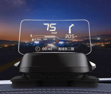 Xiaomi анонсировала проекционный дисплей Carrobot для автомобилей