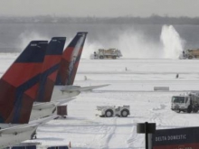 Авиакомпании США потеряли 150 млн долларов из-за морозов