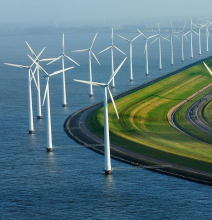 Нидерланды построят крупнейший в стране ветропарк