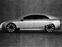 Опубликовано фото китайского конкурента Tesla Model S