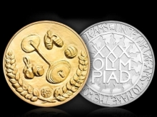 В Британии к Олимпиаде-2012 отчеканили килограммовую монету из чистого золота