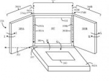 Lenovo запатентовала ноутбук с тройным складывающимся дисплеем