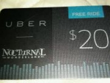 Подарочные карты Uber поступили в продажу