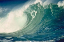 Японию накрыло цунами высотой 40 метров