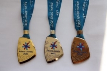 Сборная Казахстана лидирует в Азиаде, завоевав 57 медалей: 24 золотые, 18 серебряных, 15 бронзовых