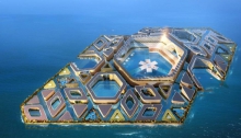 В Китае хотят построить "Плавающий город"