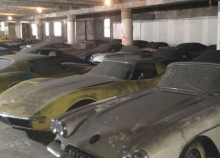 Пыльную коллекцию необычных Corvette разыграют в лотерею