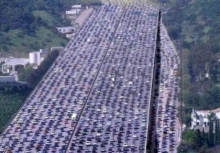 В Пекине начнут штрафовать водителей в пробках