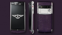 Телефон для очень богатых: Vertu и Bentley выпускают первый совместный смартфон