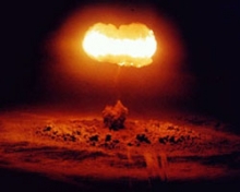 Обнародованы секретные данные о ядерных взрывах в ЮКО